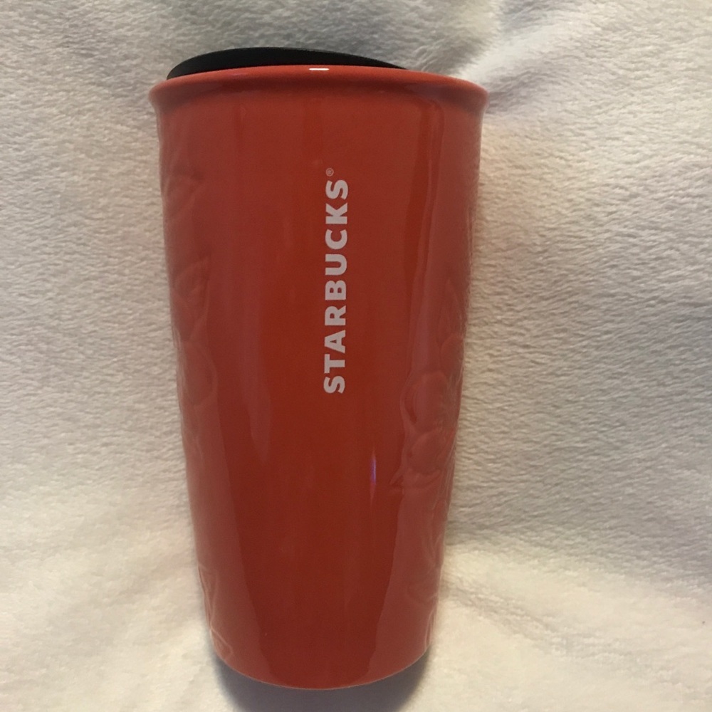 Starbucks ceramic coffee tumbler